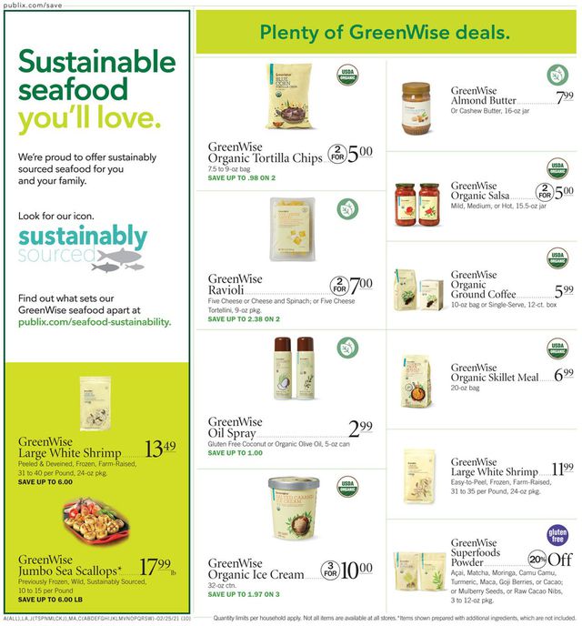 Publix Ad from 02/25/2021