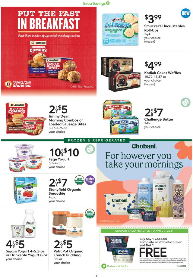 Publix Ad from 03/27/2021