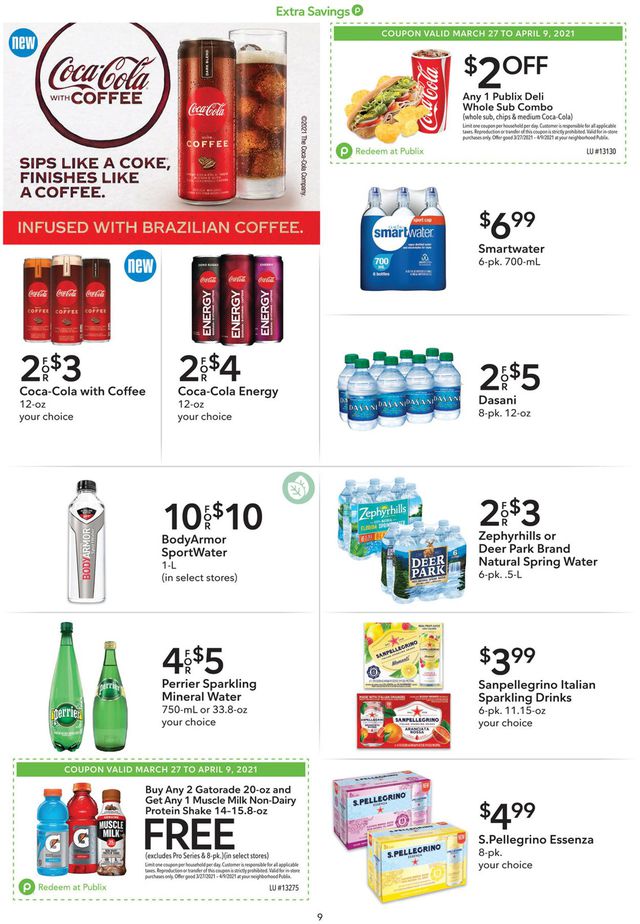 Publix Ad from 03/27/2021