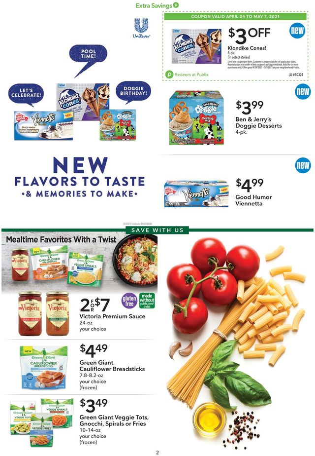 Publix Ad from 04/24/2021