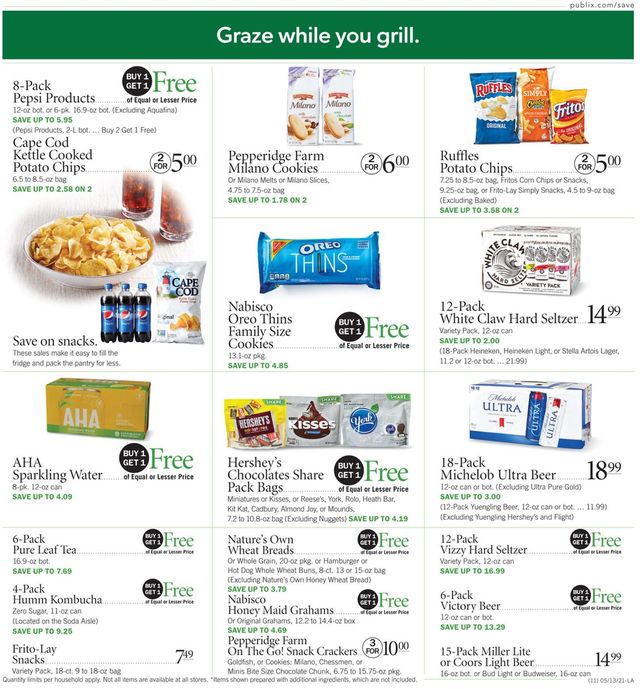 Publix Ad from 05/13/2021