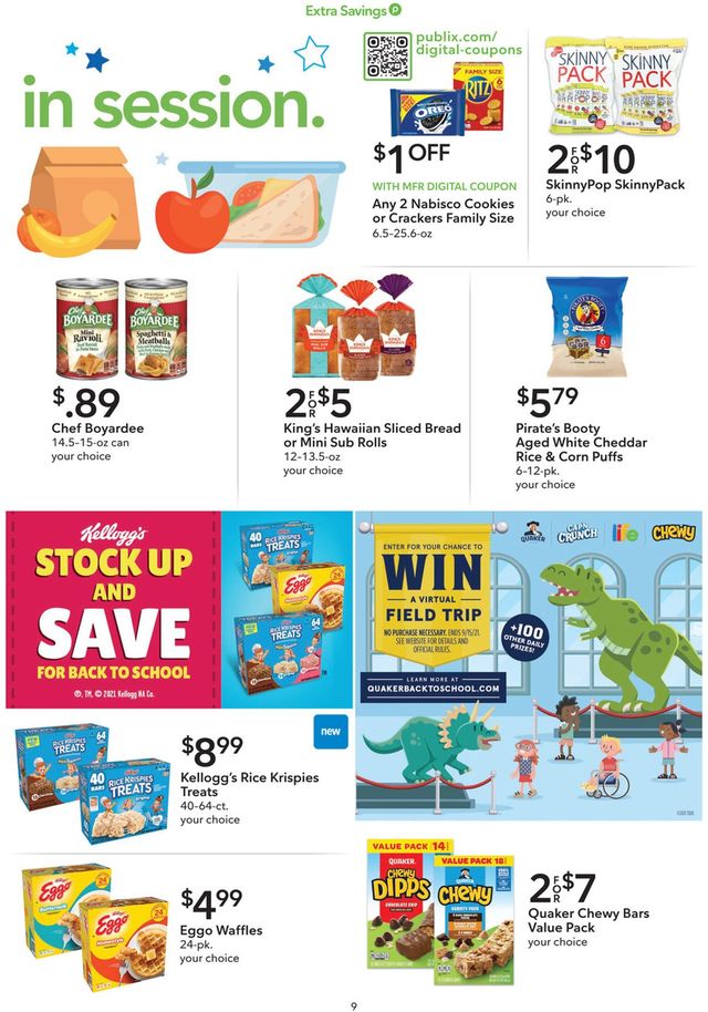 Publix Ad from 07/31/2021