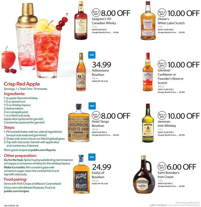 Publix Ad from 11/26/2021