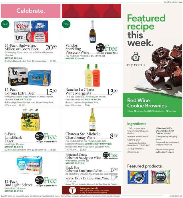 Publix Ad from 02/10/2022