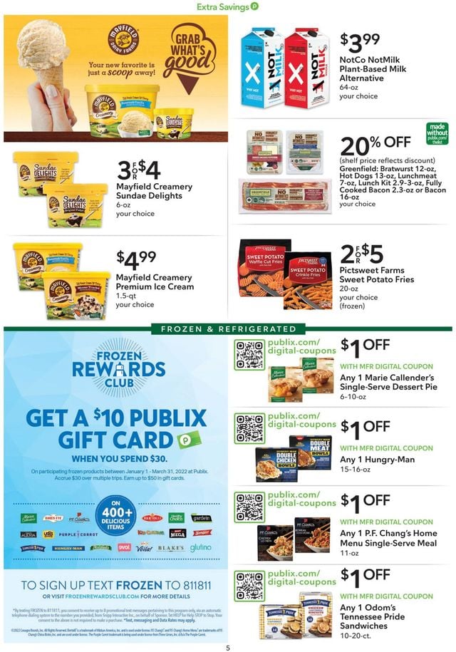 Publix Ad from 02/26/2022