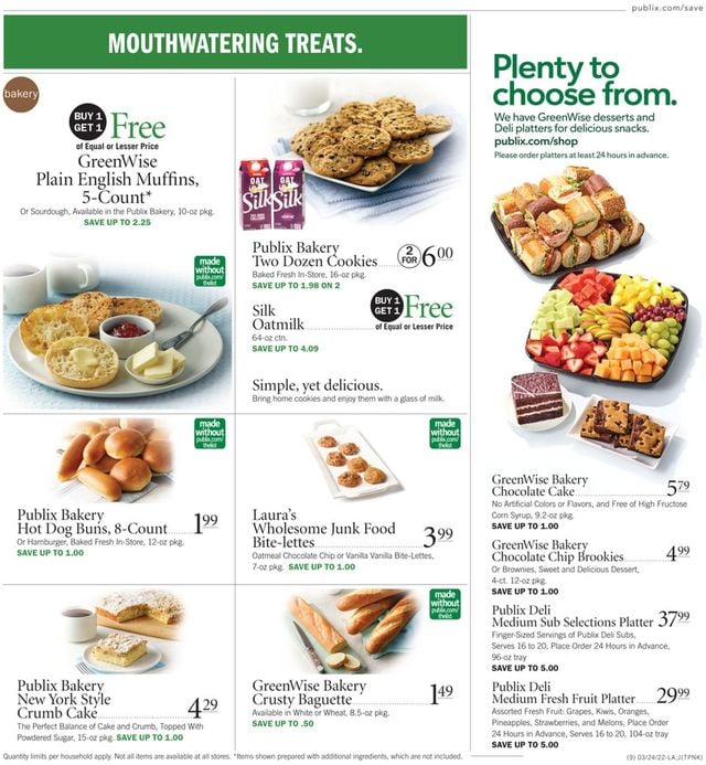 Publix Ad from 03/24/2022