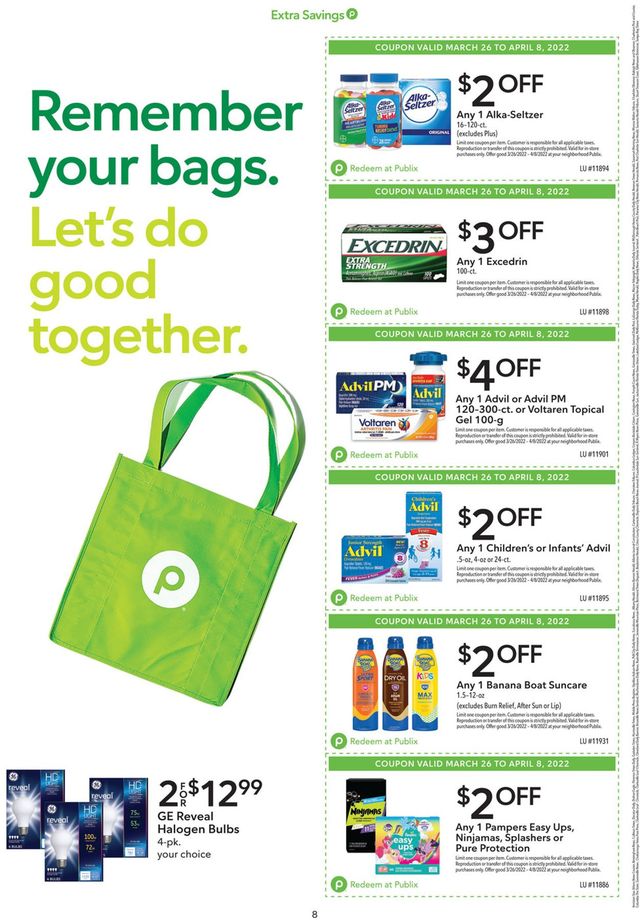 Publix Ad from 03/26/2022