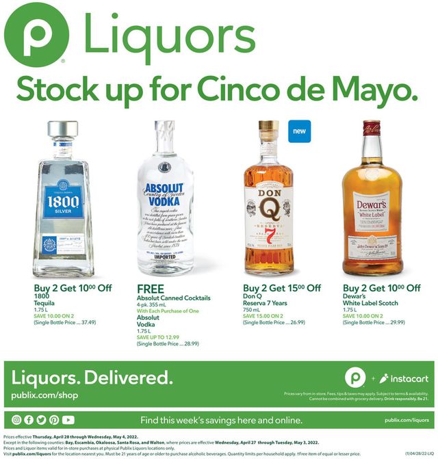 Publix Ad from 04/28/2022
