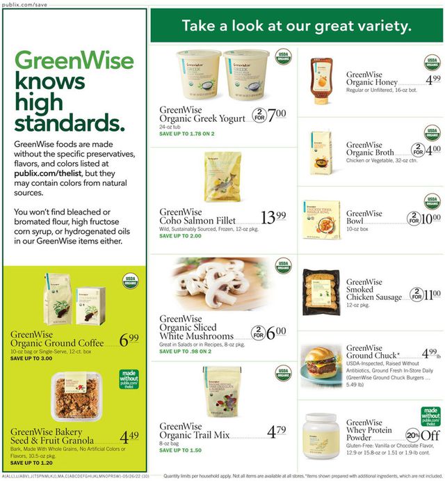 Publix Ad from 05/26/2022