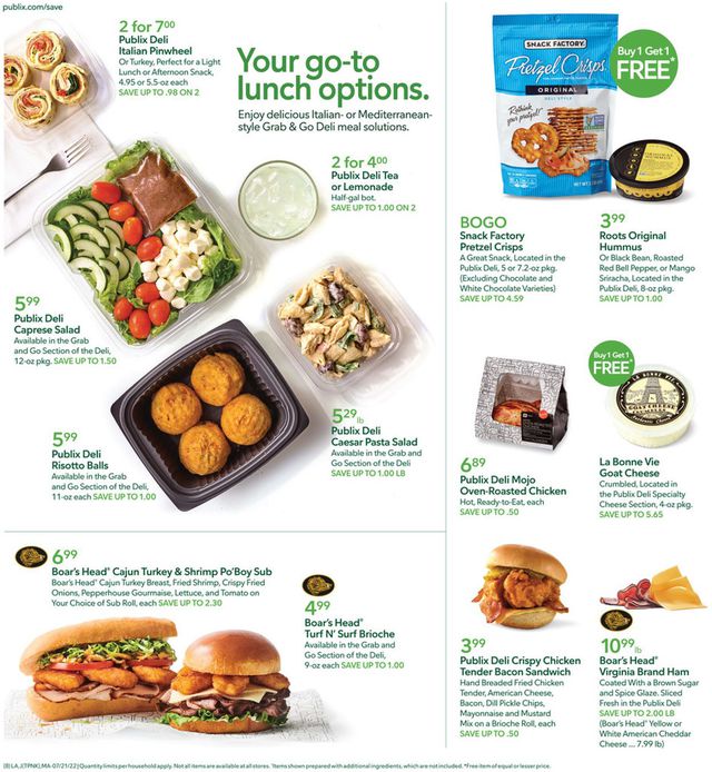 Publix Ad from 07/21/2022