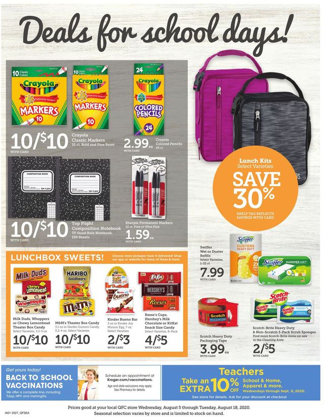 QFC Ad from 08/05/2020