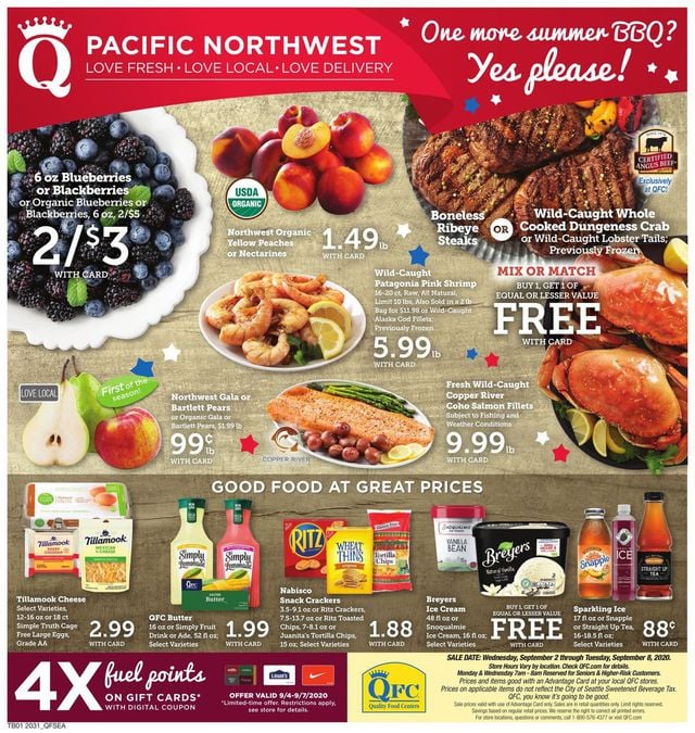 QFC Ad from 09/02/2020
