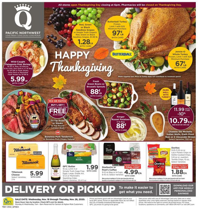 QFC Ad from 11/18/2020