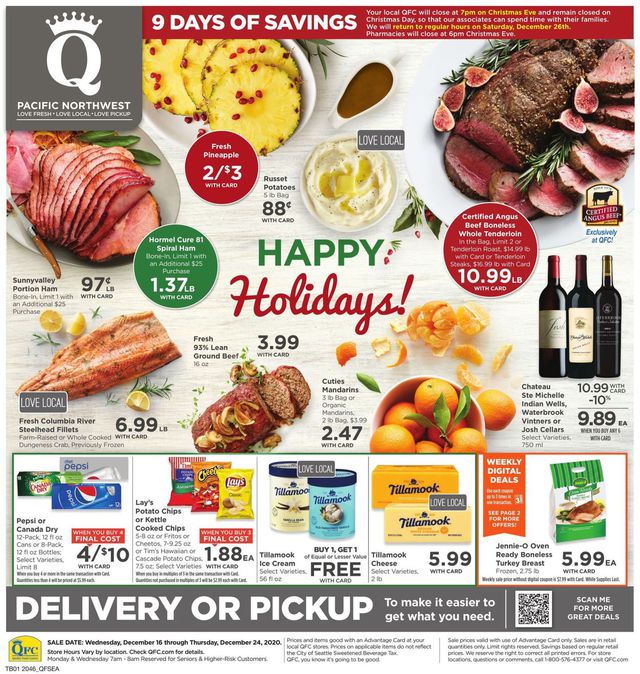 QFC Ad from 12/16/2020