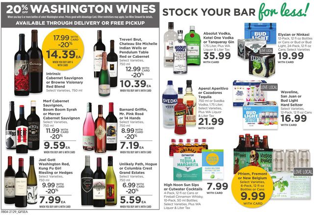 QFC Ad from 08/18/2021