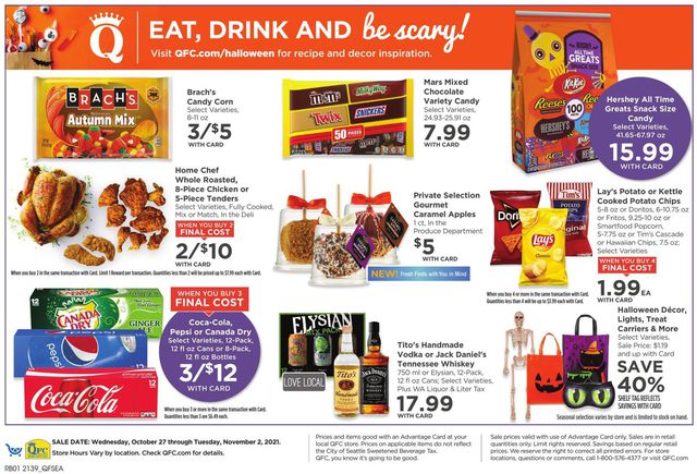 QFC Ad from 10/27/2021