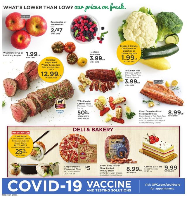 QFC Ad from 02/09/2022