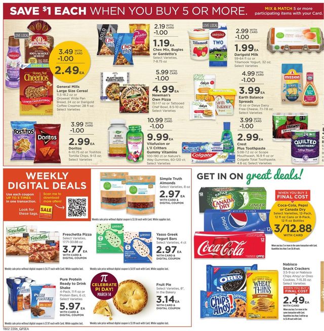 QFC Ad from 03/09/2022