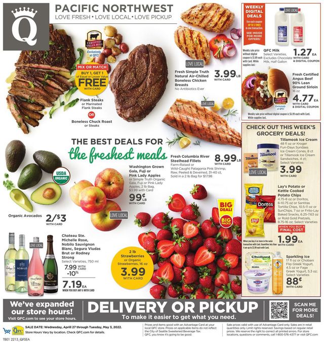 QFC Ad from 04/27/2022