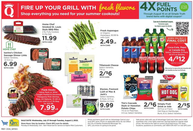 QFC Ad from 07/27/2022
