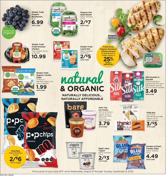 QFC Ad from 08/31/2022