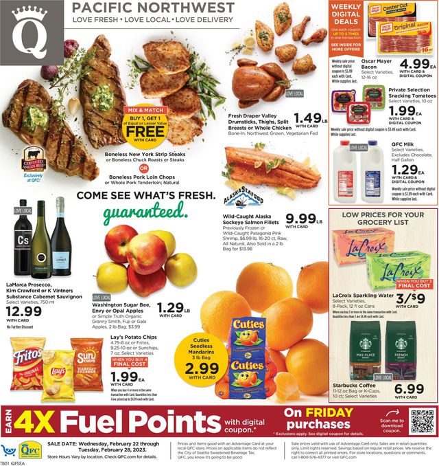 QFC Ad from 02/22/2023