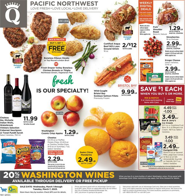 QFC Ad from 03/01/2023