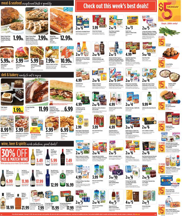 Raley's Ad from 09/23/2020