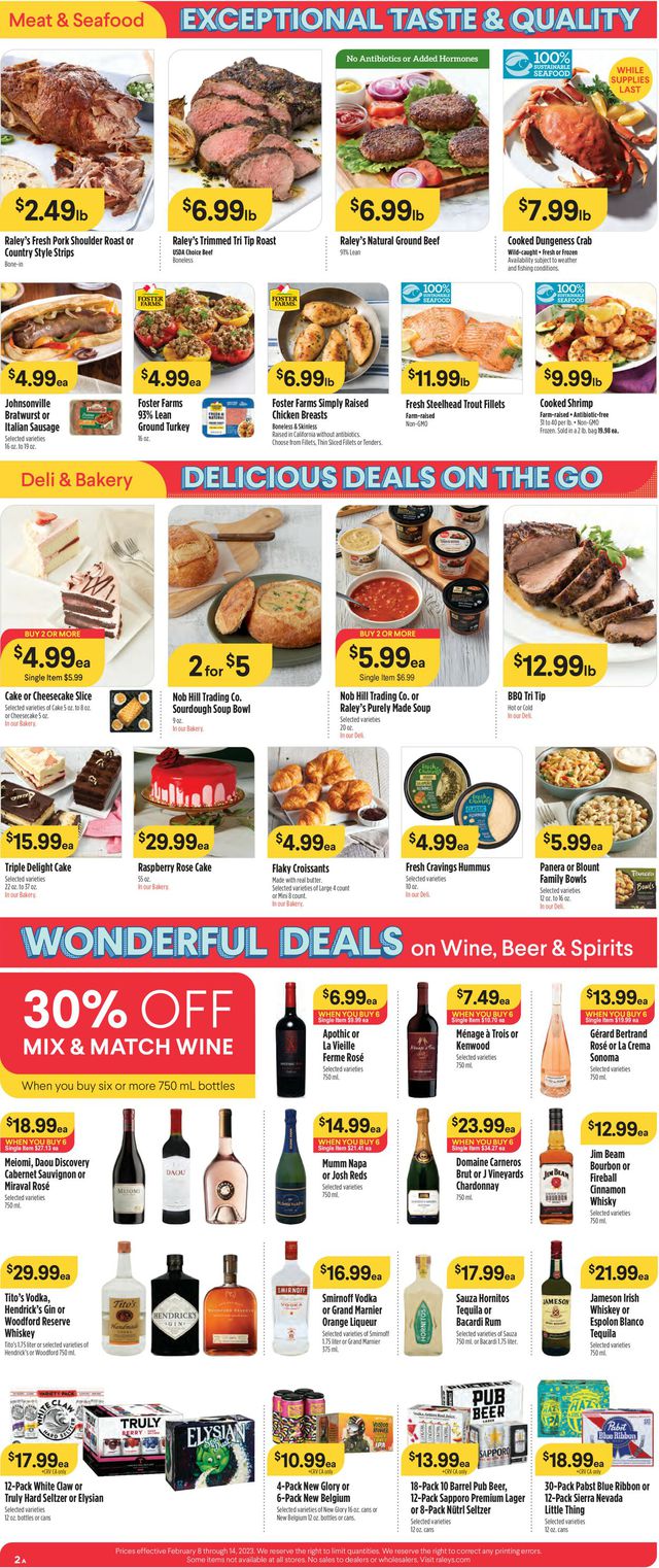 Raley's Ad from 02/08/2023
