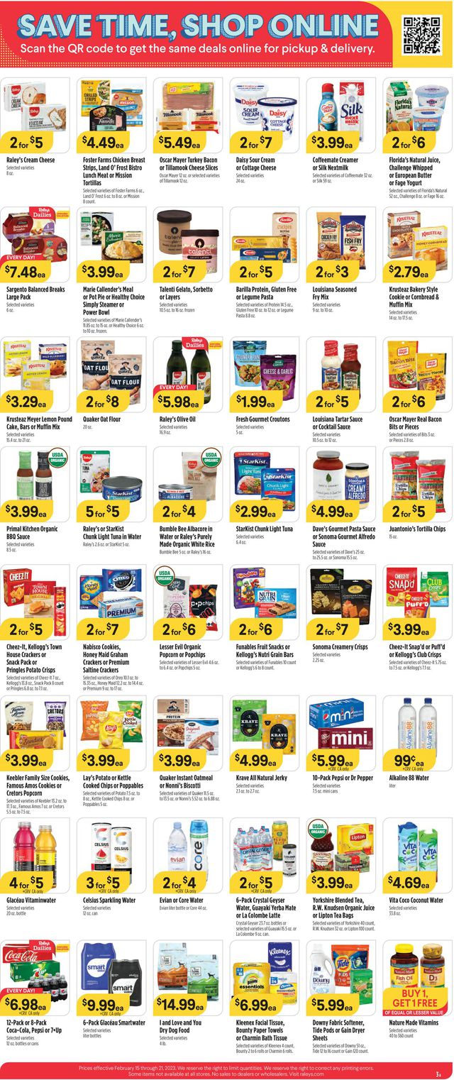Raley's Ad from 02/15/2023