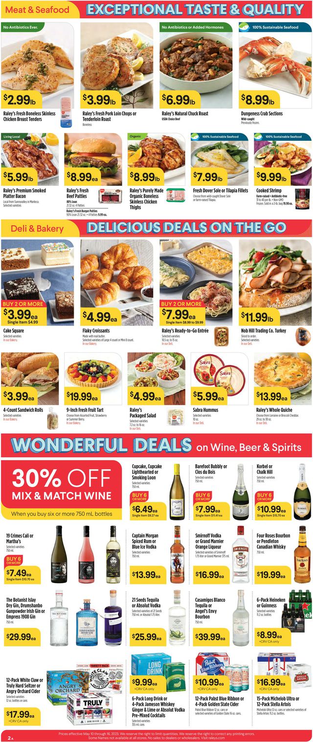 Raley's Ad from 05/10/2023