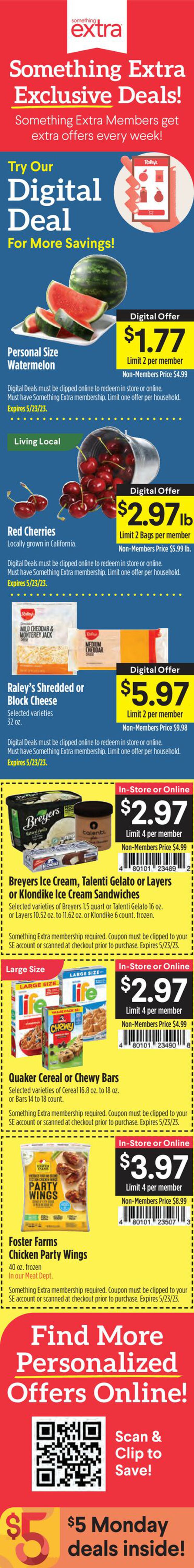 Raley's Ad from 05/17/2023