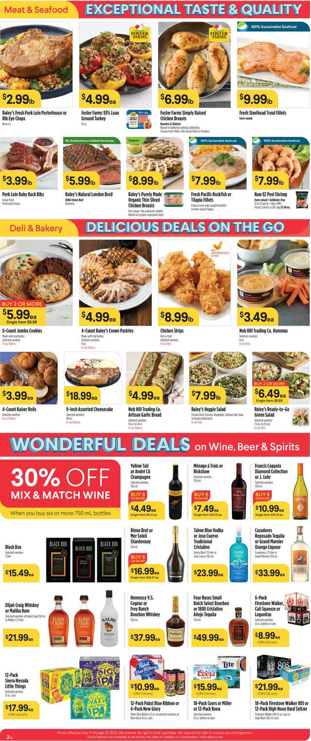 Raley's Ad from 05/17/2023