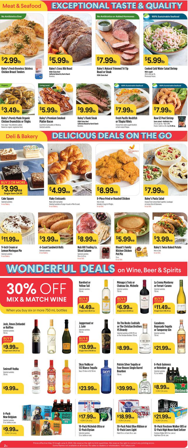 Raley's Ad from 05/31/2023