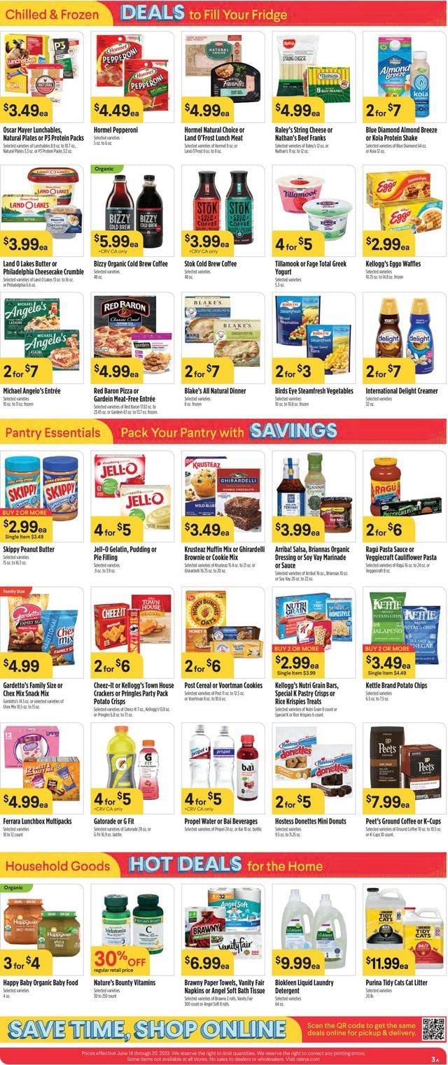 Raley's Ad from 06/14/2023