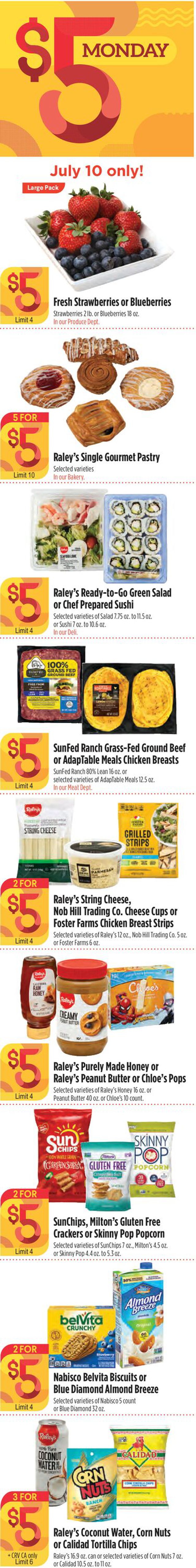Raley's Ad from 07/05/2023