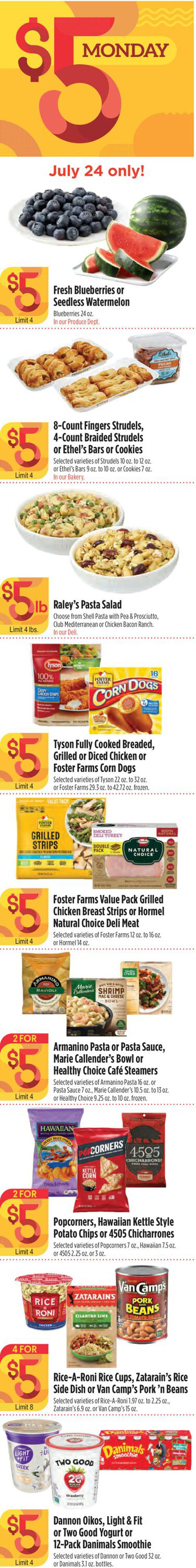 Raley's Ad from 07/19/2023