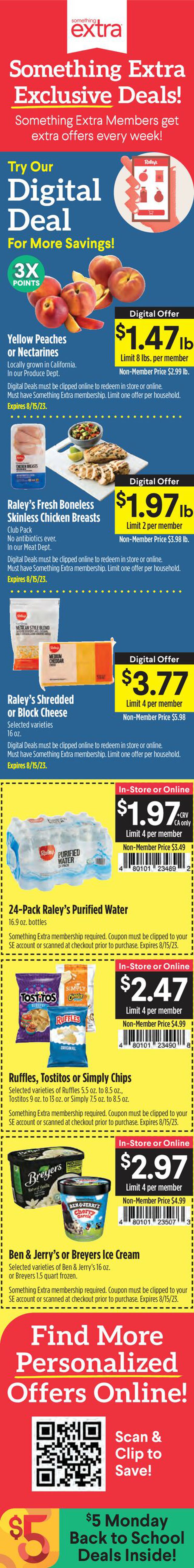 Raley's Ad from 08/09/2023