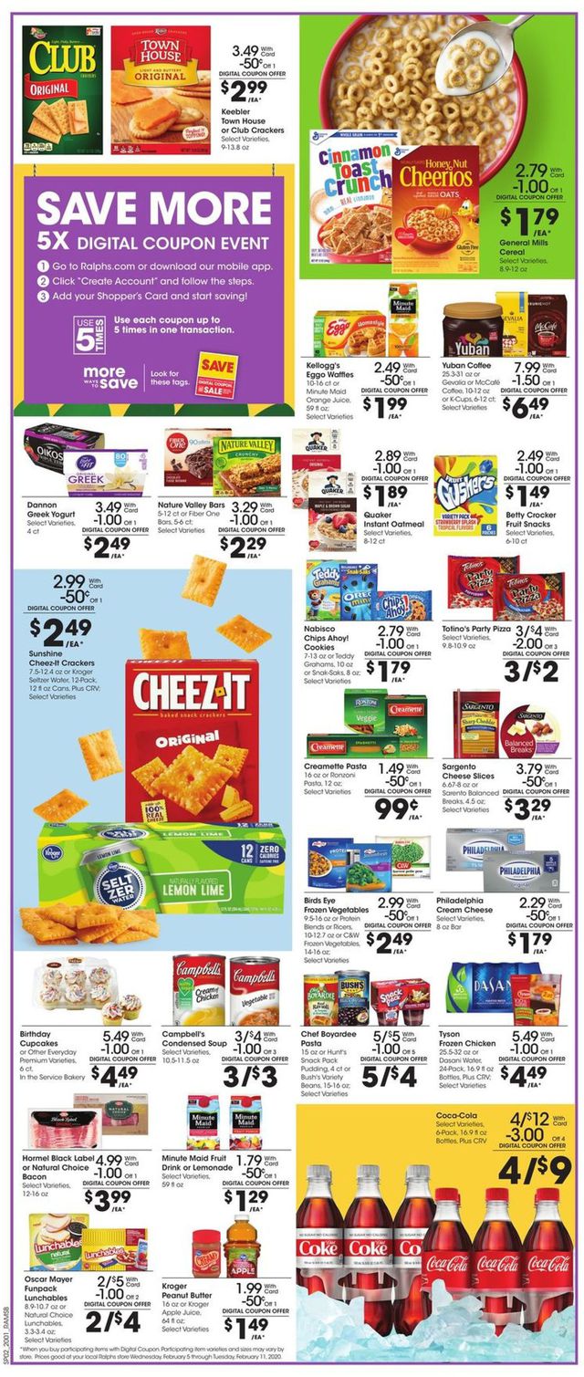 Ralphs Ad from 02/05/2020