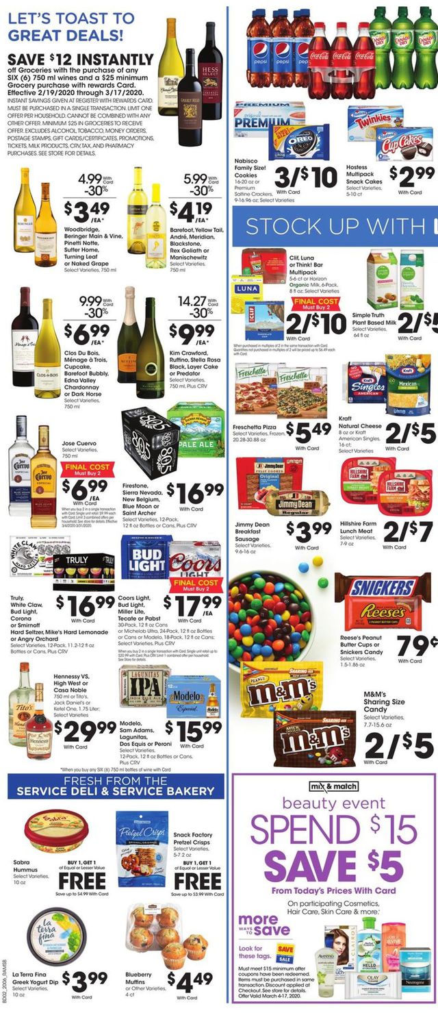 Ralphs Ad from 03/11/2020