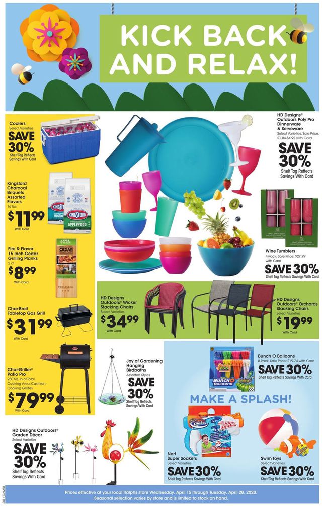 Ralphs Ad from 04/15/2020