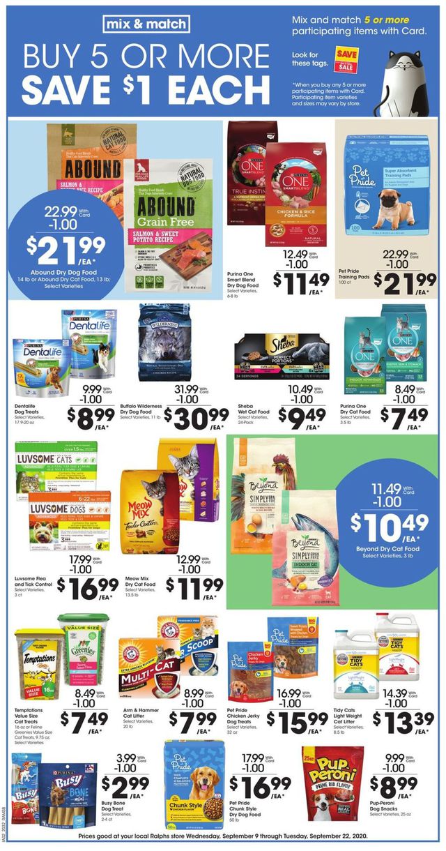 Ralphs Ad from 09/09/2020