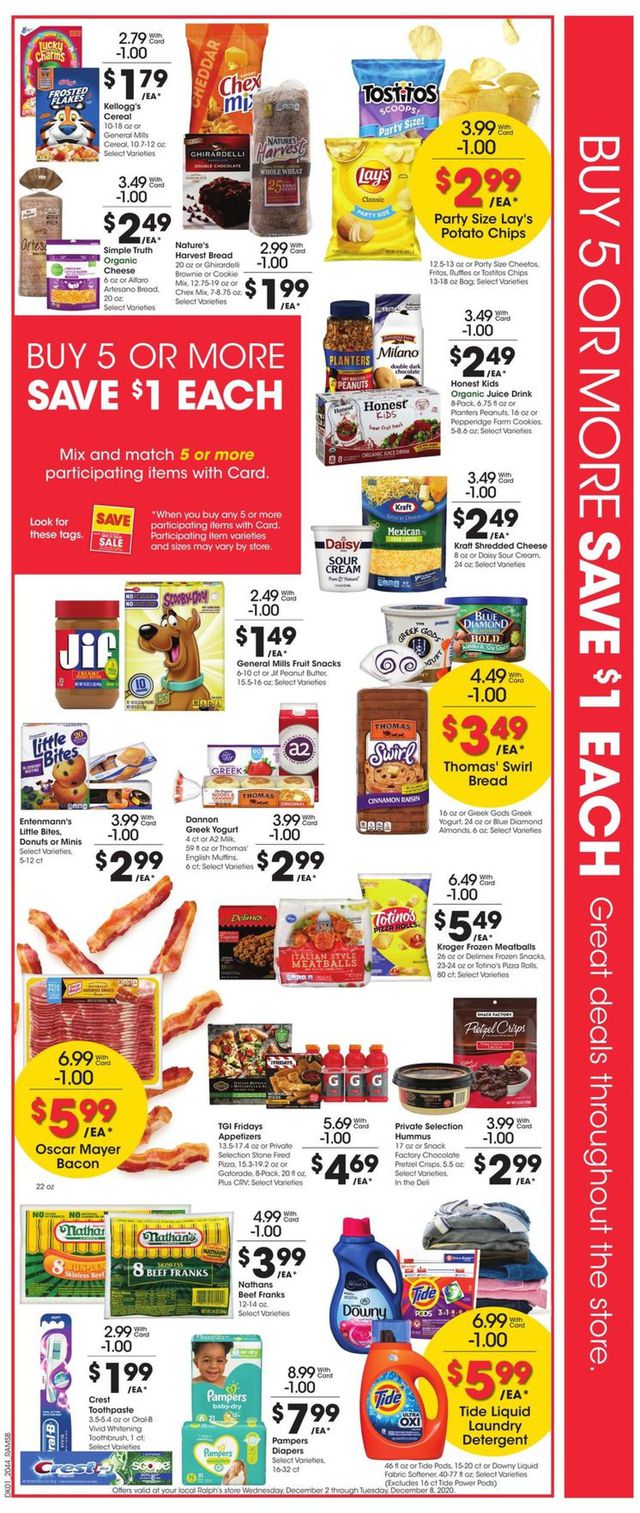 Ralphs Ad from 12/02/2020