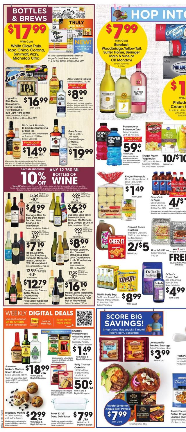 Ralphs Ad from 03/31/2021