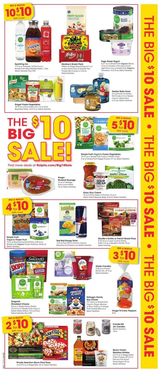Ralphs Ad from 04/21/2021