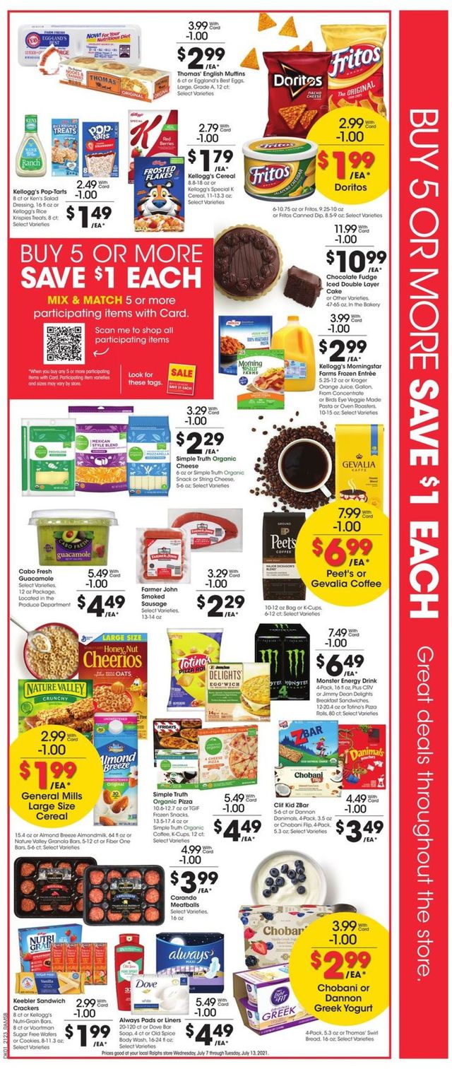 Ralphs Ad from 07/07/2021