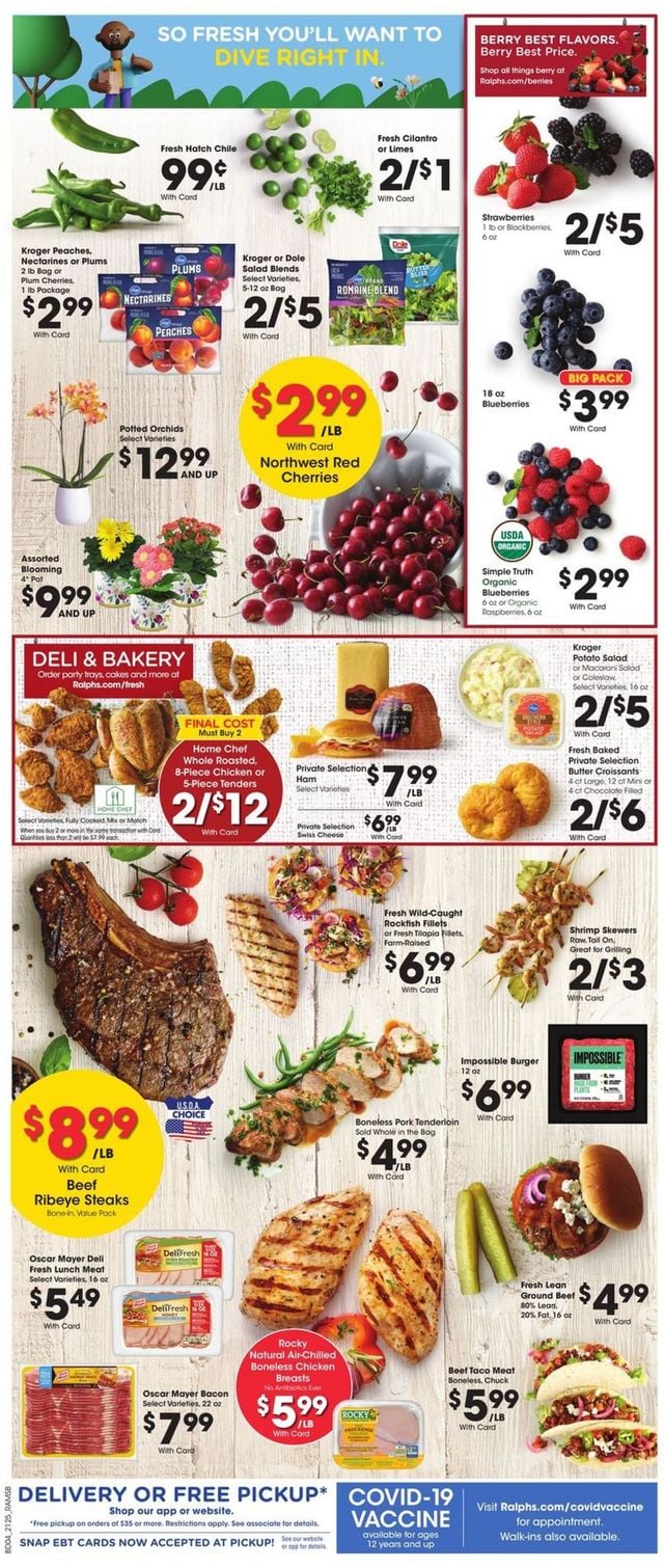 Ralphs Ad from 07/21/2021