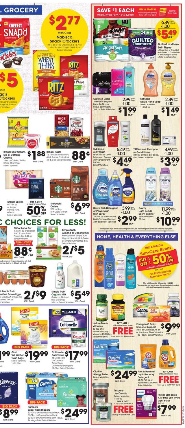 Ralphs Ad from 09/08/2021