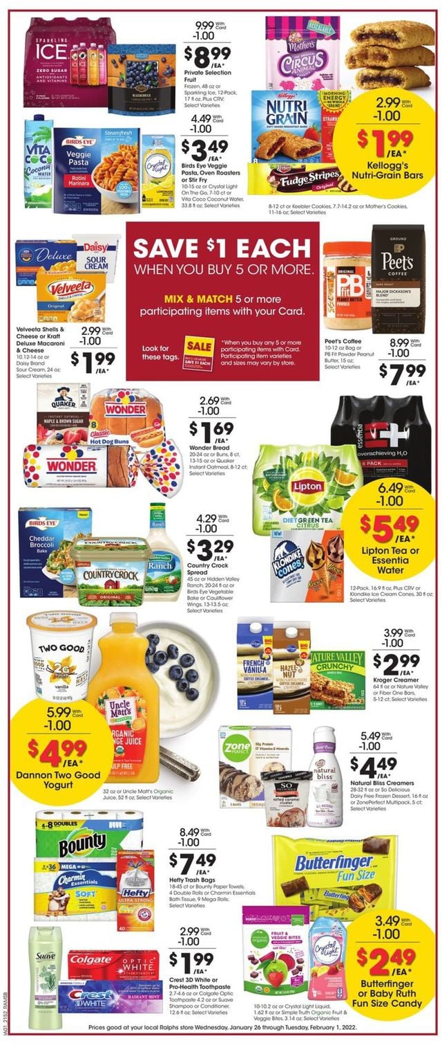 Ralphs Ad from 01/26/2022