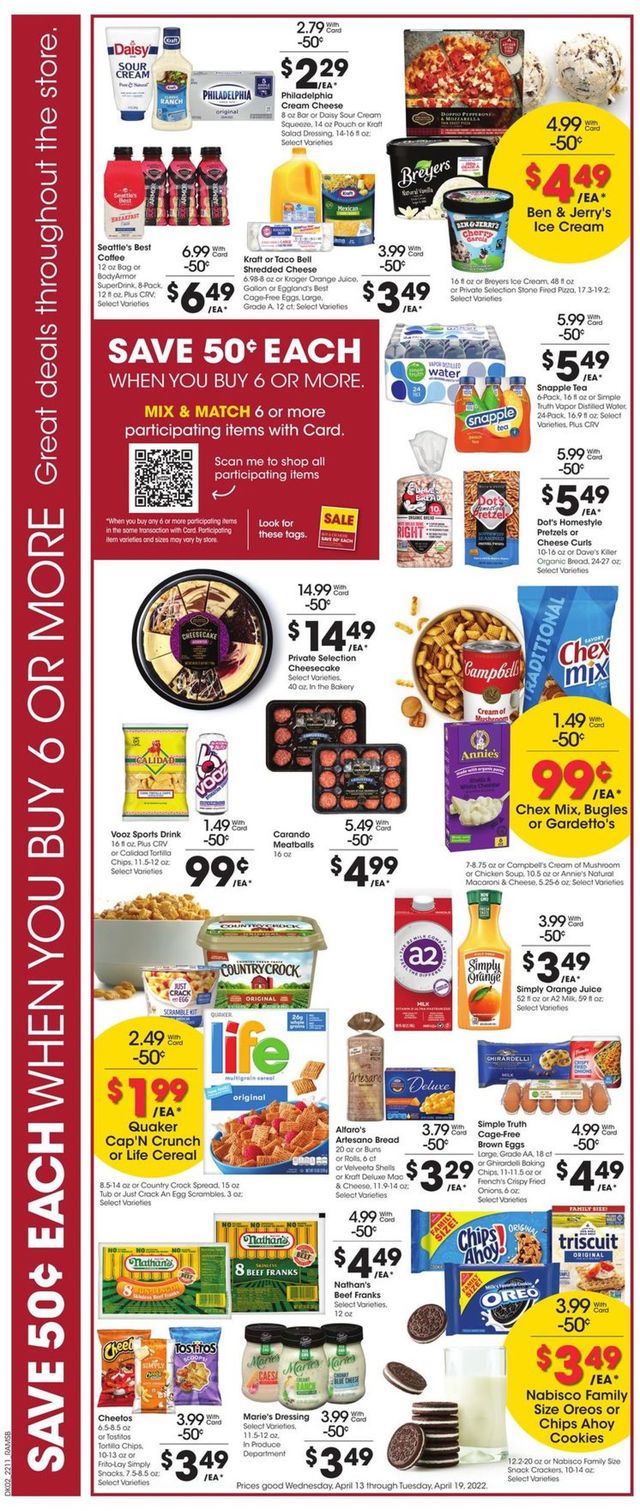 Ralphs Ad from 04/13/2022